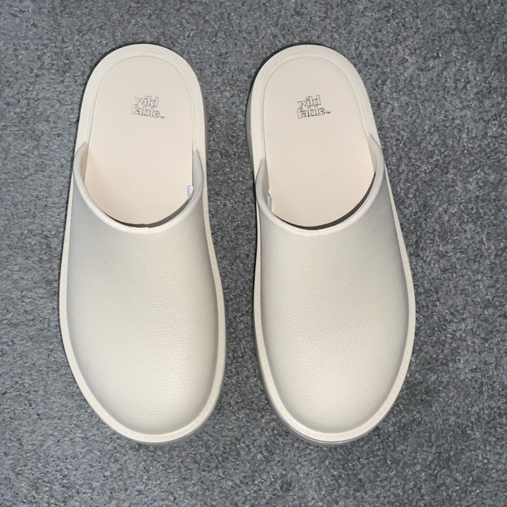 Women's Brooke Mules - Wild Fable™ Off-White 9